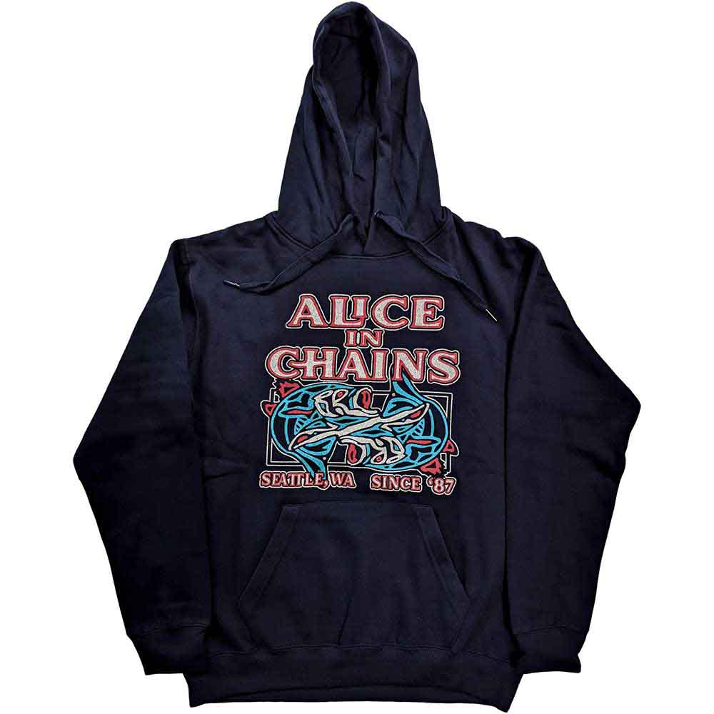 Alice In Chains - Totem Fish | Sweatshirt Blue