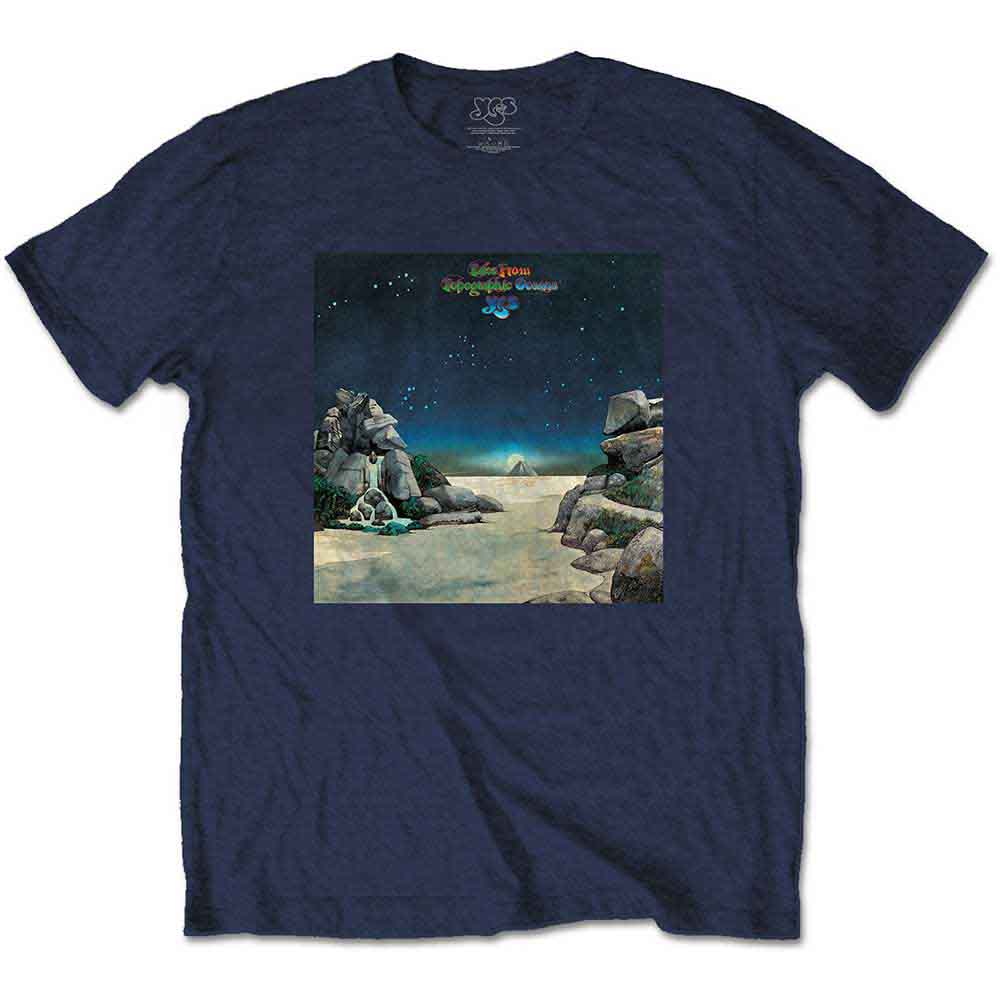 Yes - Topographic Oceans | T-Shirt Blue