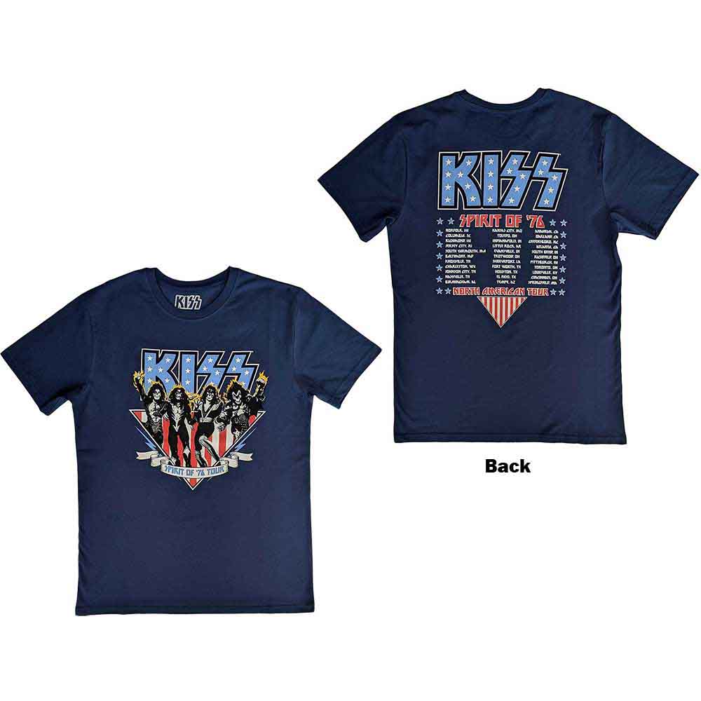 KISS - Americana | T-Shirt Blue