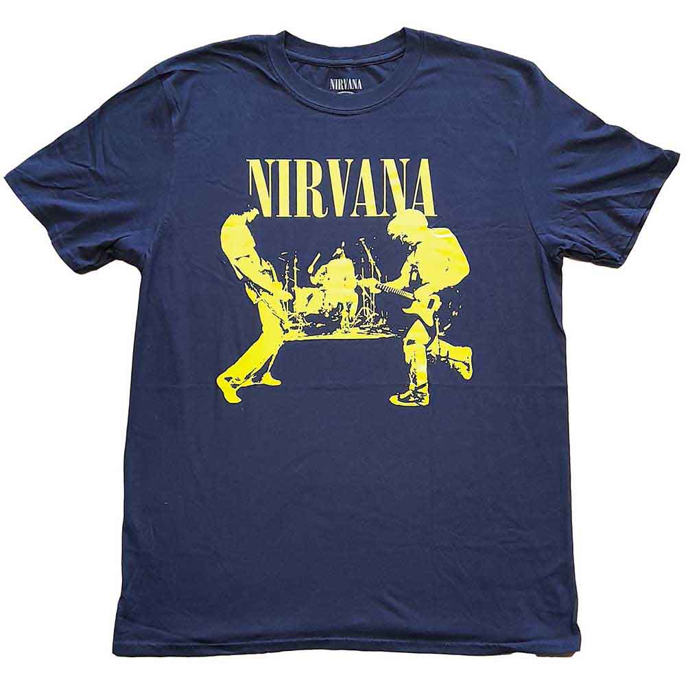 Nirvana - Stage | T-Shirt Blue