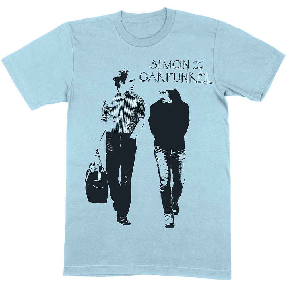 Simon & Garfunkel - Walking | T-Shirt Blue