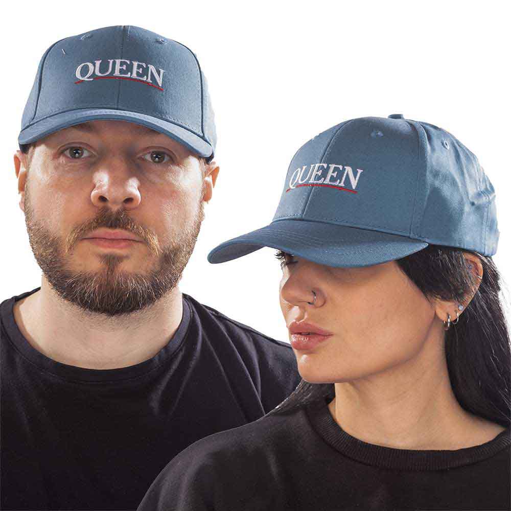 Queen - Underline Logo | Hat Blue