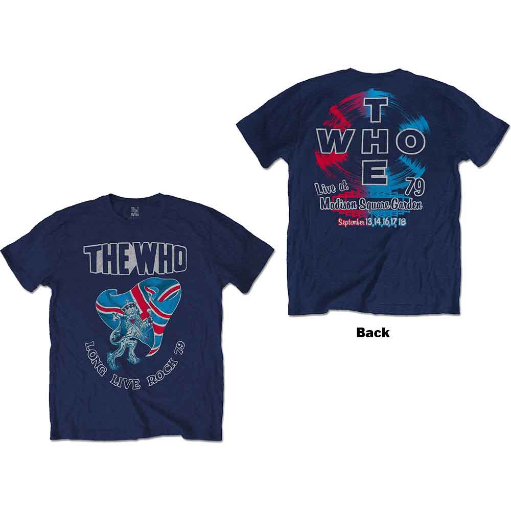 The Who - Long Live Rock '79 | T-Shirt Blue