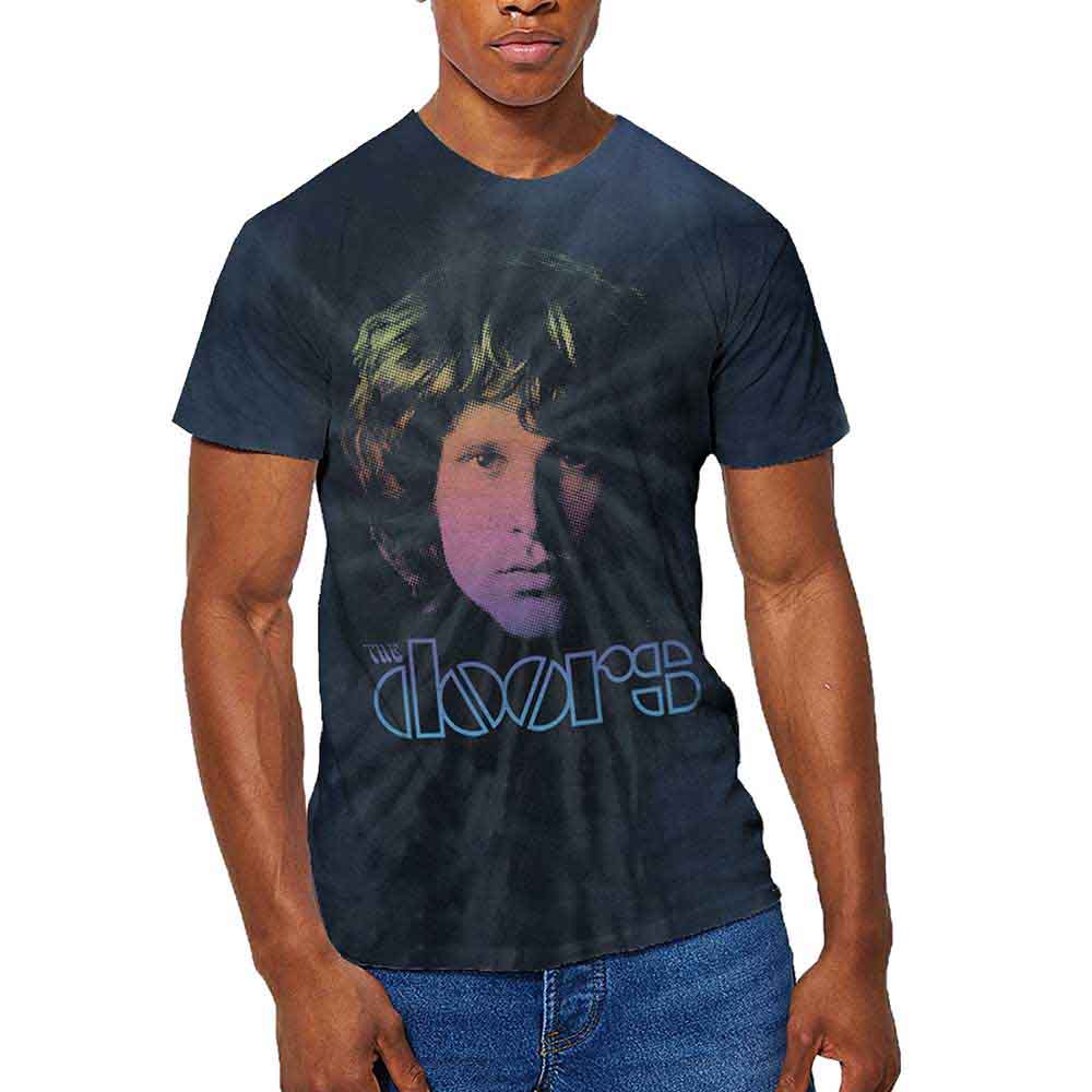 The Doors - Jim Halftone Gradient | Blue