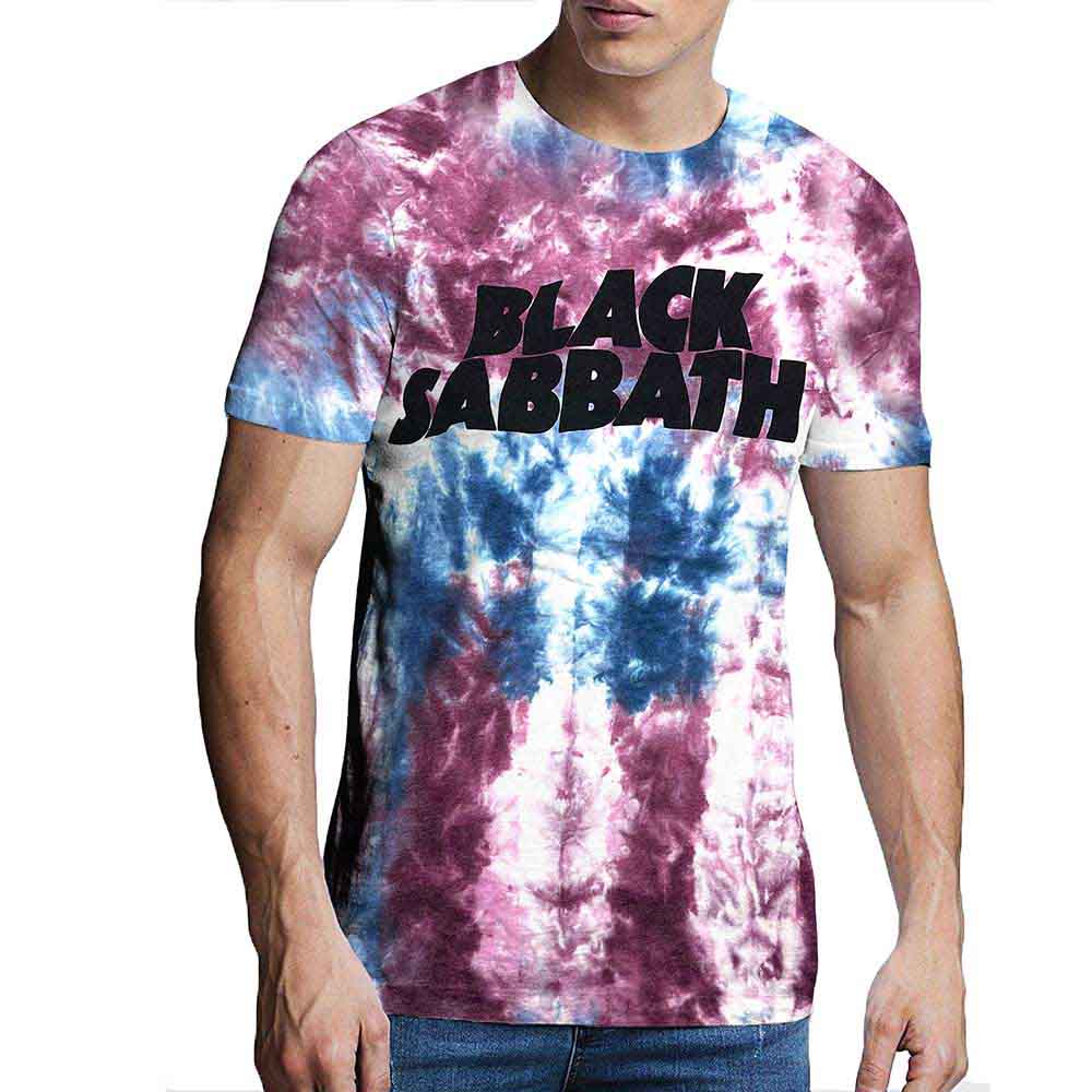 Black Sabbath - Wavy Logo | T-Shirt Blue