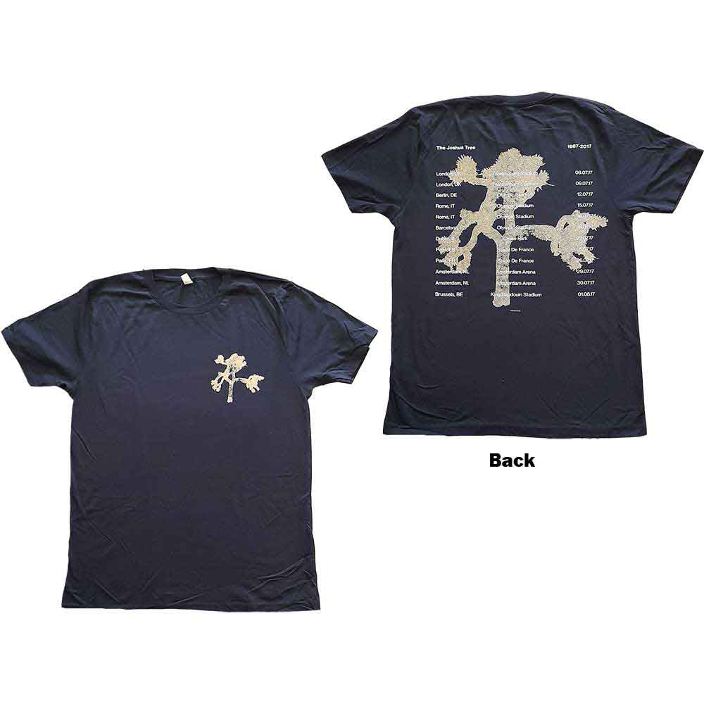 U2 - Joshua Tree Photo | T-Shirt Blue