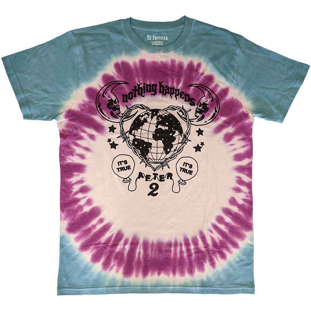 Ed Sheeran - Nothing Happens | T-Shirt Blue