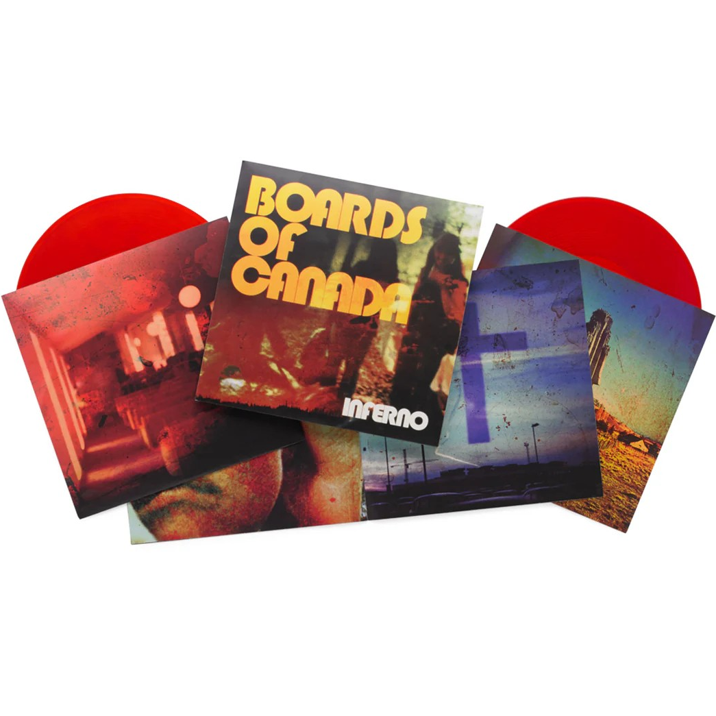 Boards of Canada - Inferno (Limited Edition, Indie Exclusive, Triple Gatefold Outer Sleeve, Deluxe Edition, Transparent Red Colored Vinyl) (2 Lp's) | Vinyl