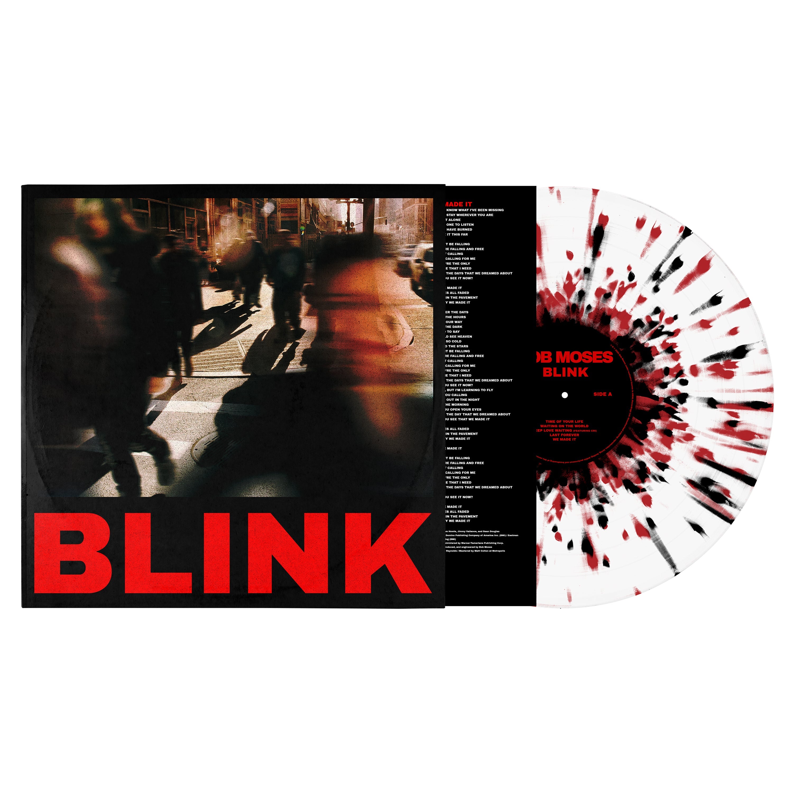 Bob Moses | Blink (Indie Exclusive) (Clear With Red + Black Splatter Vinyl) | Vinyl