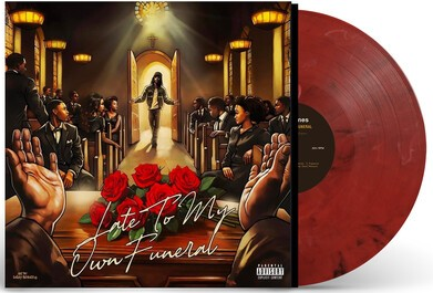 Boldy James | Late To My Own Funeral (Limited Edition, Red Marble Colored Vinyl) | Vinyl