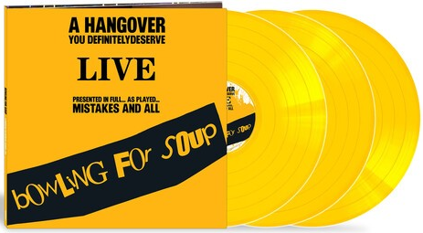 Bowling for Soup | A Hangover You Definitely Deserve: Liver (Opaque Yellow Colored Vinyl, Photo / Photo Card, Poster) (3 Lp's) | Vinyl