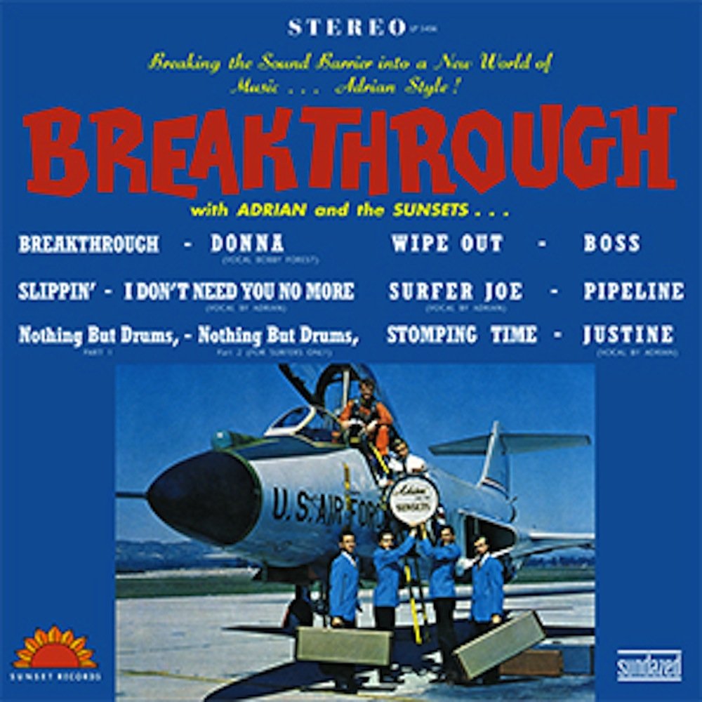 Adrian and the Sunsets - Breakthrough (MULTI-COLORED STARBURST) | Vinyl