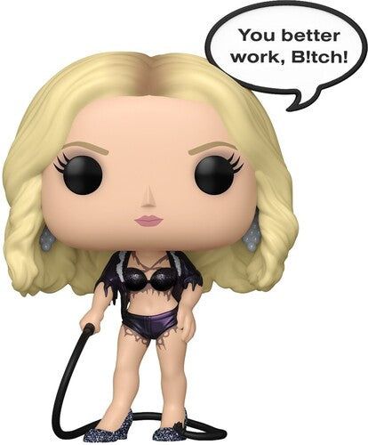 Britney Spears - Funko POP! Sayings: Britney Spears - Work B!tch (Vinyl Figure, Collectible) | Action Figure