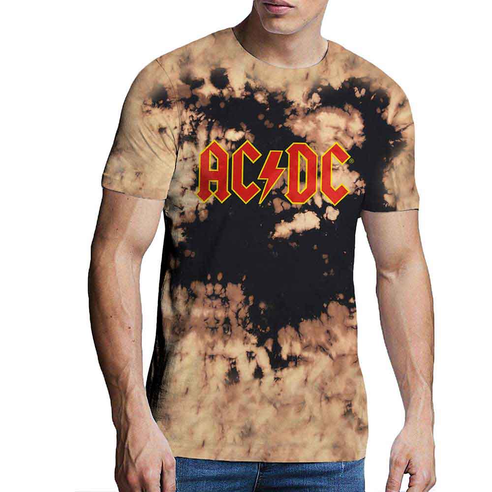 AC/DC - Logo | T-Shirt Brown, Black