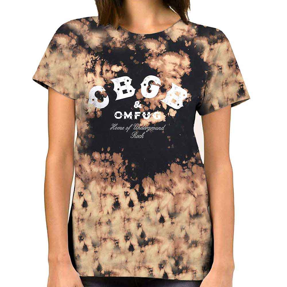 CBGB - Classic Logo | T-Shirt Brown, Black