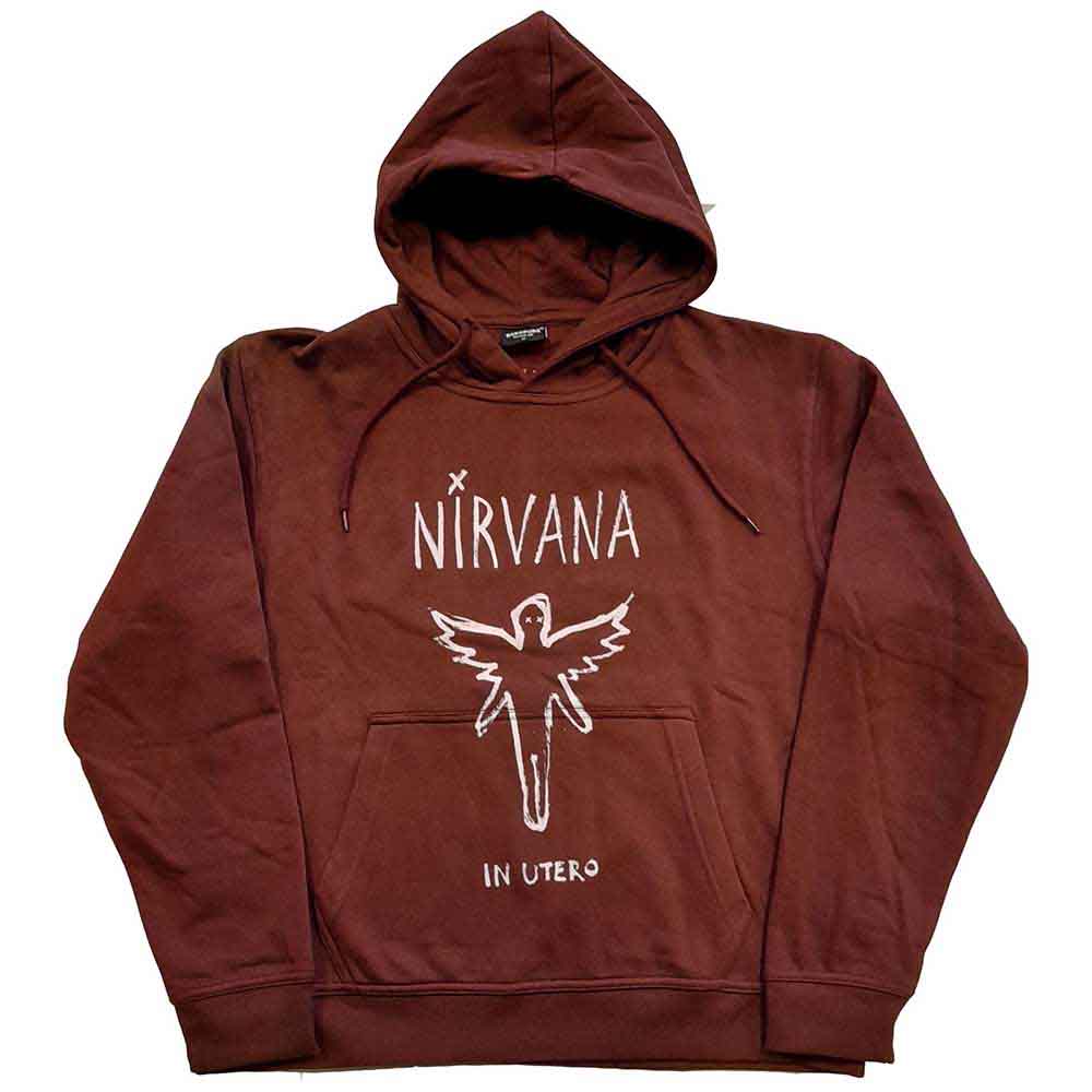 Nirvana - In Utero Outline | Sweatshirt Brown