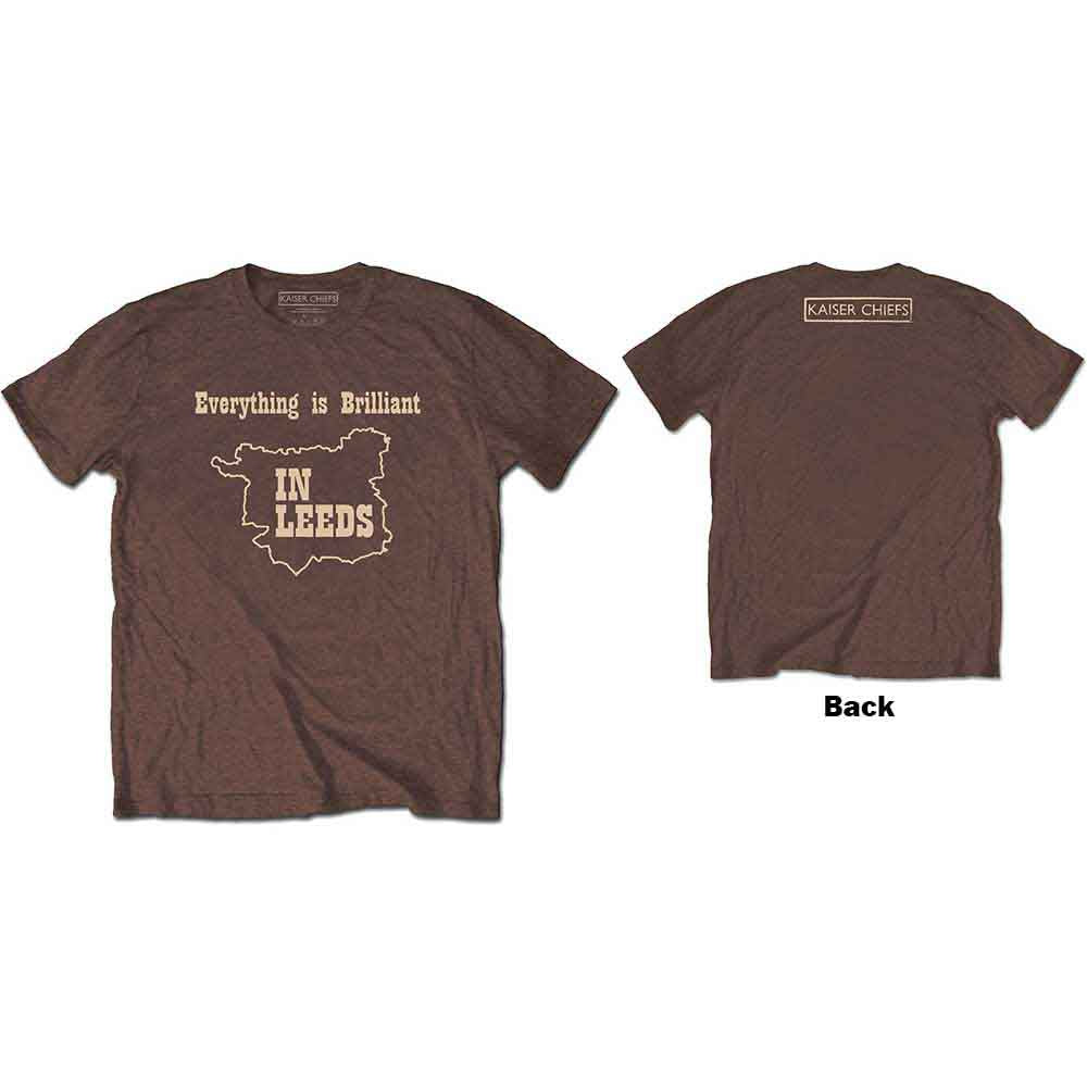 Kaiser Chiefs - Everything Is Brilliant | T-Shirt Brown