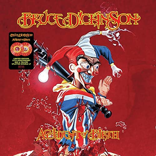 Bruce Dickinson - Accident of Birth (Limited 25th Anniversary Red & Yellow Splatter) | Vinyl