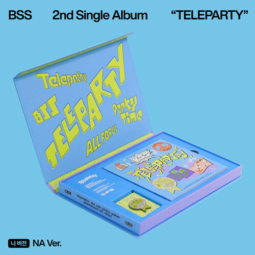 BSS (SEVENTEEN) - BSS 2nd Single Album 'TELEPARTY' (NA Ver.) (Sticker, Pin, Photo Book, Photo / Photo Card) | CD