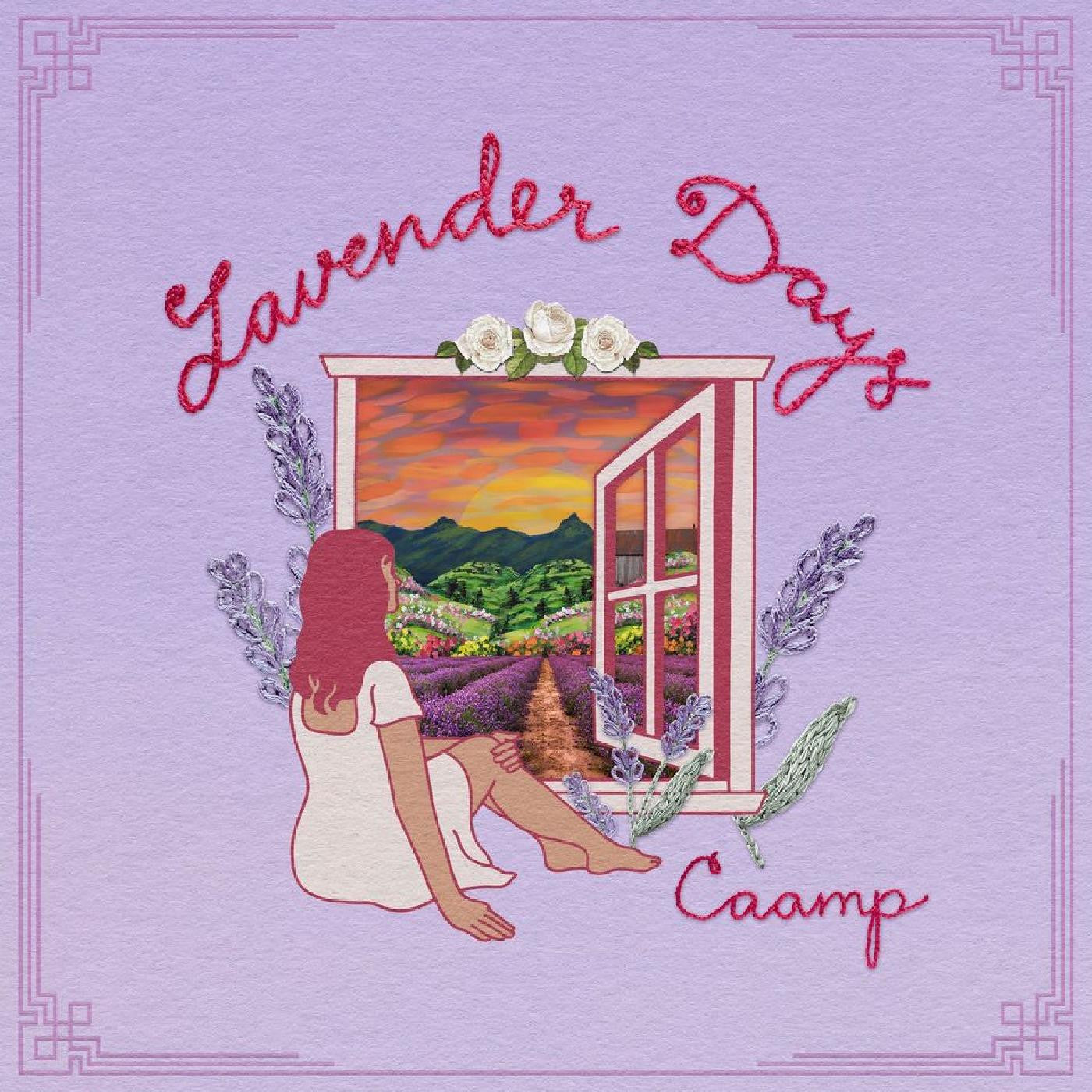 Caamp - Lavender Days (PINK AND PURPLE GALAXY SWIRL VINYL) | Vinyl
