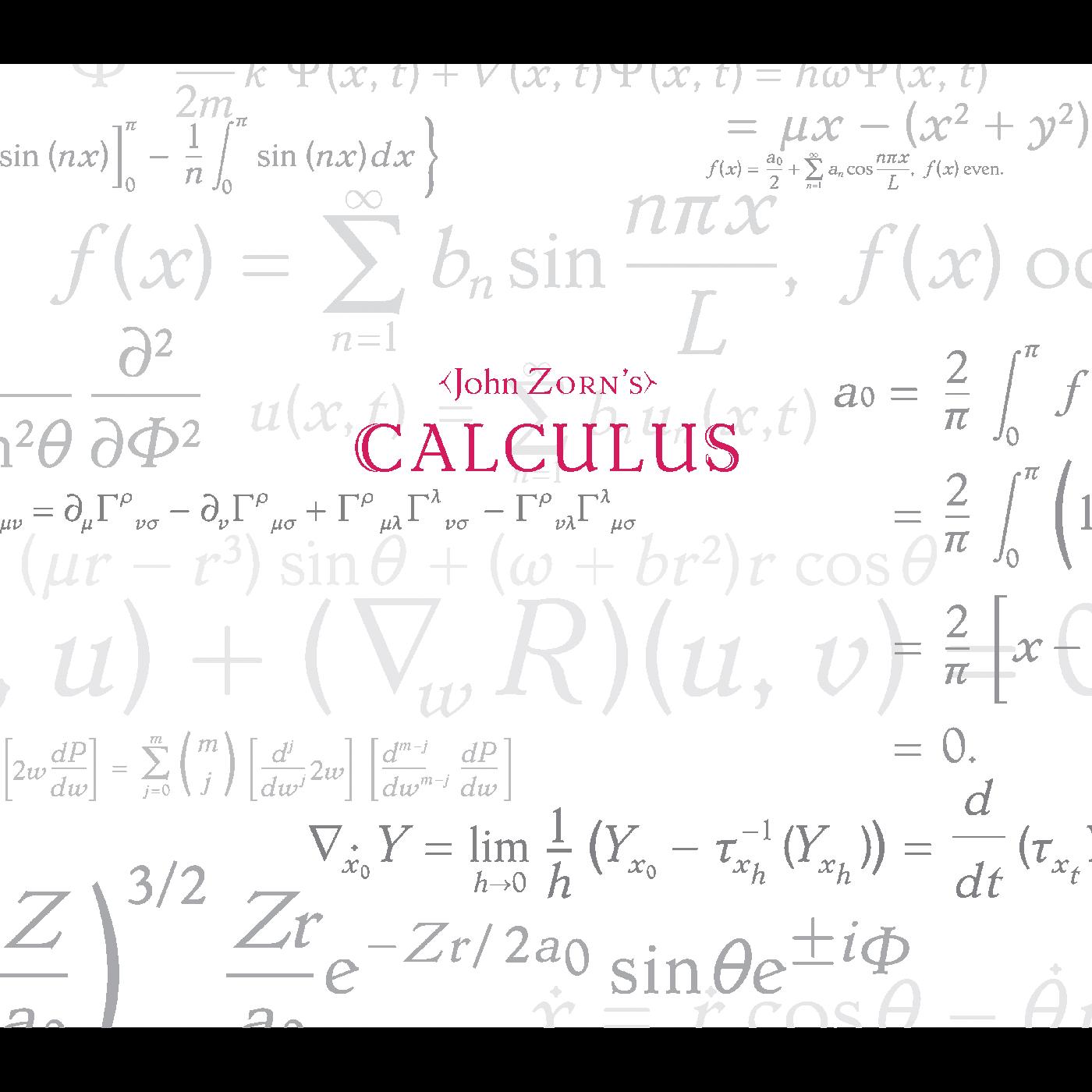 John Zorn - Calculus | CD