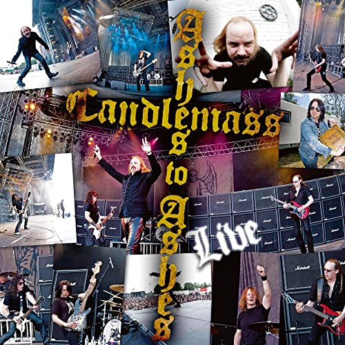 Candlemass | Ashes To Ashes (White W/ Yellow & Blue Splatter Vinyl 2Lp) | Vinyl