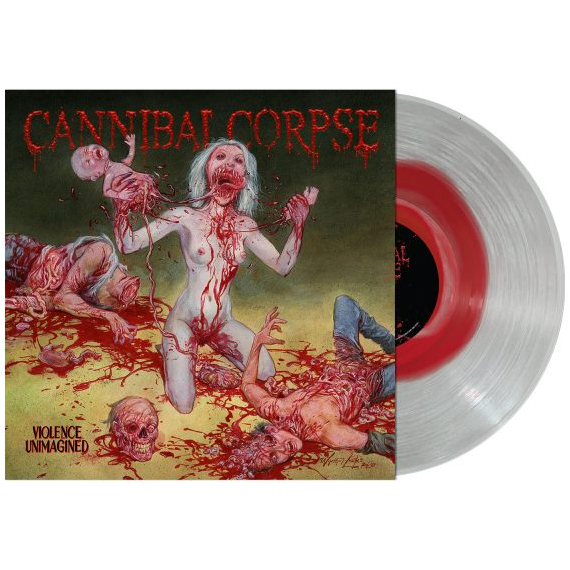 Cannibal Corpse | Violence Unimagined (Limited Edition, Clear with Red Splatter Colored Vinyl, Uncensored Version) | Vinyl