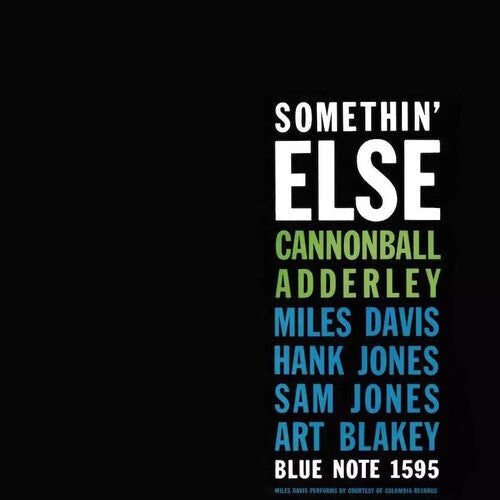 Cannonball Adderley - Somethin Else (Blue Note Essentials Series) | Vinyl
