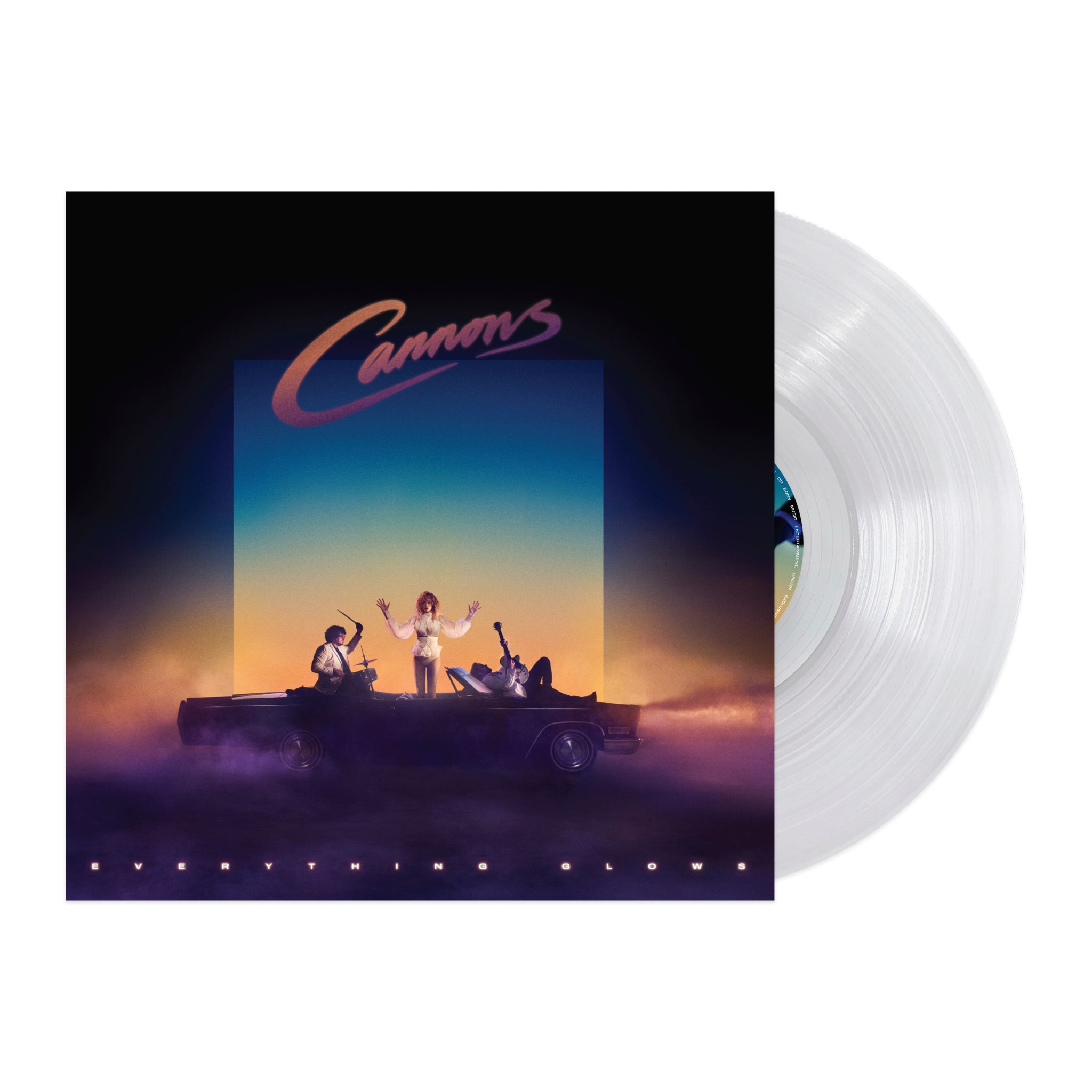 Cannons | Everything Glows (Wide LP) [Clear Vinyl} | Vinyl