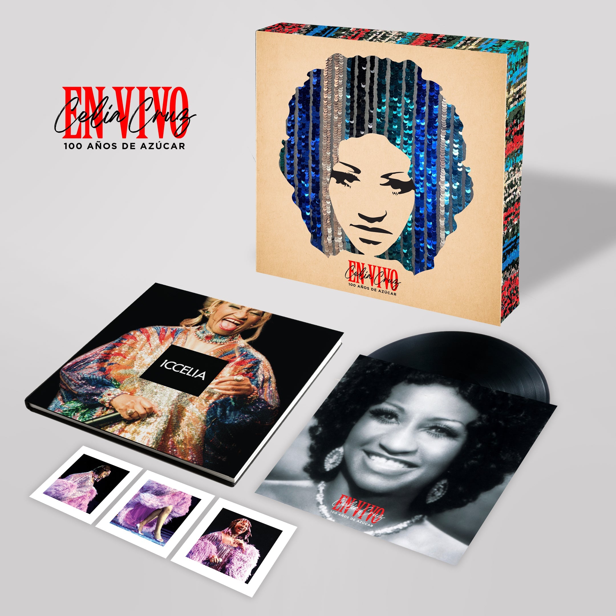 Celia Cruz - En Vivo - 100 Anos De Azucar (Box Set) | Vinyl