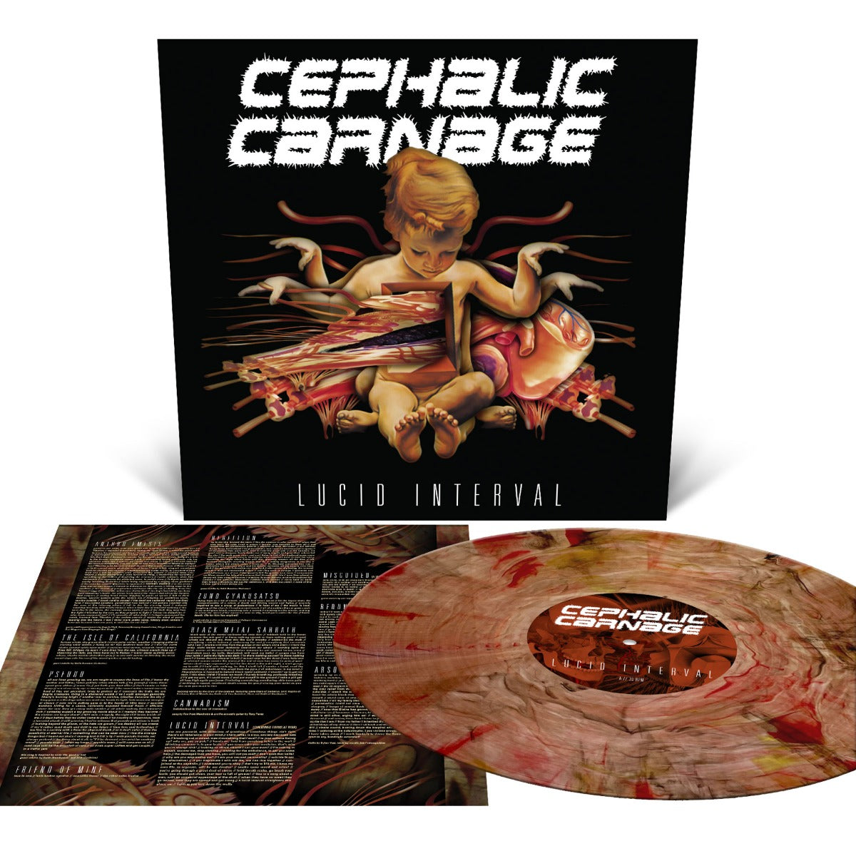 Cephalic Carnage | Lucid Interval (Custom Marble Edition Vinyl) | Vinyl