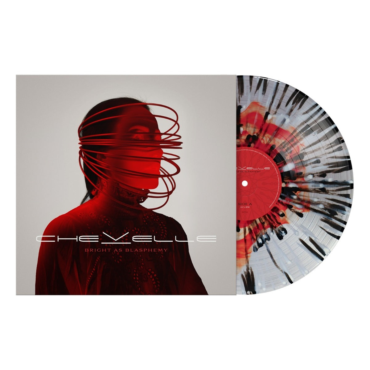 Chevelle | Bright As Blasphemy (Indie Exclusive) (Ruby/Clear/White-Black Splatter Vinyl) | Vinyl