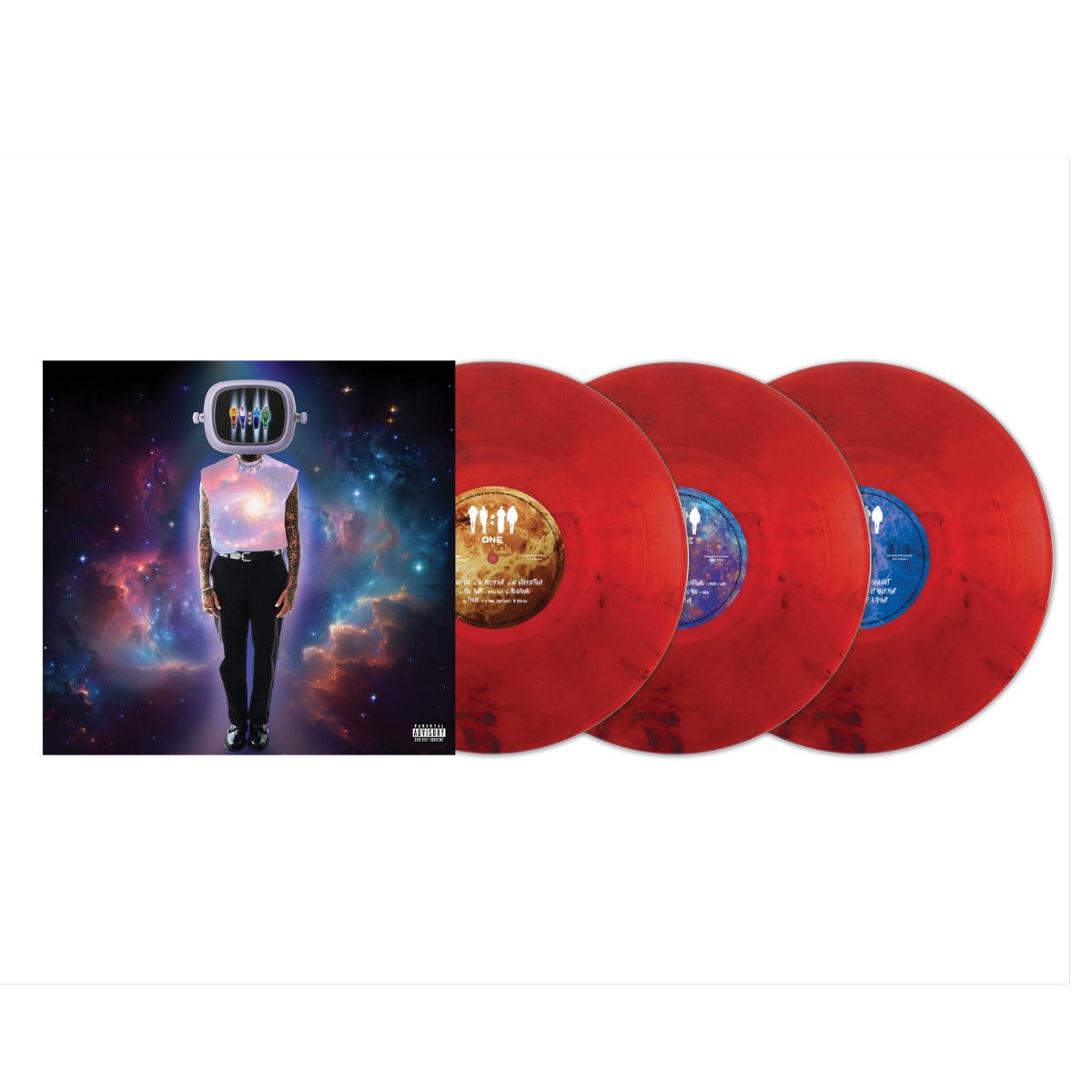 Chris Brown - 11:11 (Deluxe Edition) (Red Smoke Colored Vinyl) (3 Lp's) | Vinyl
