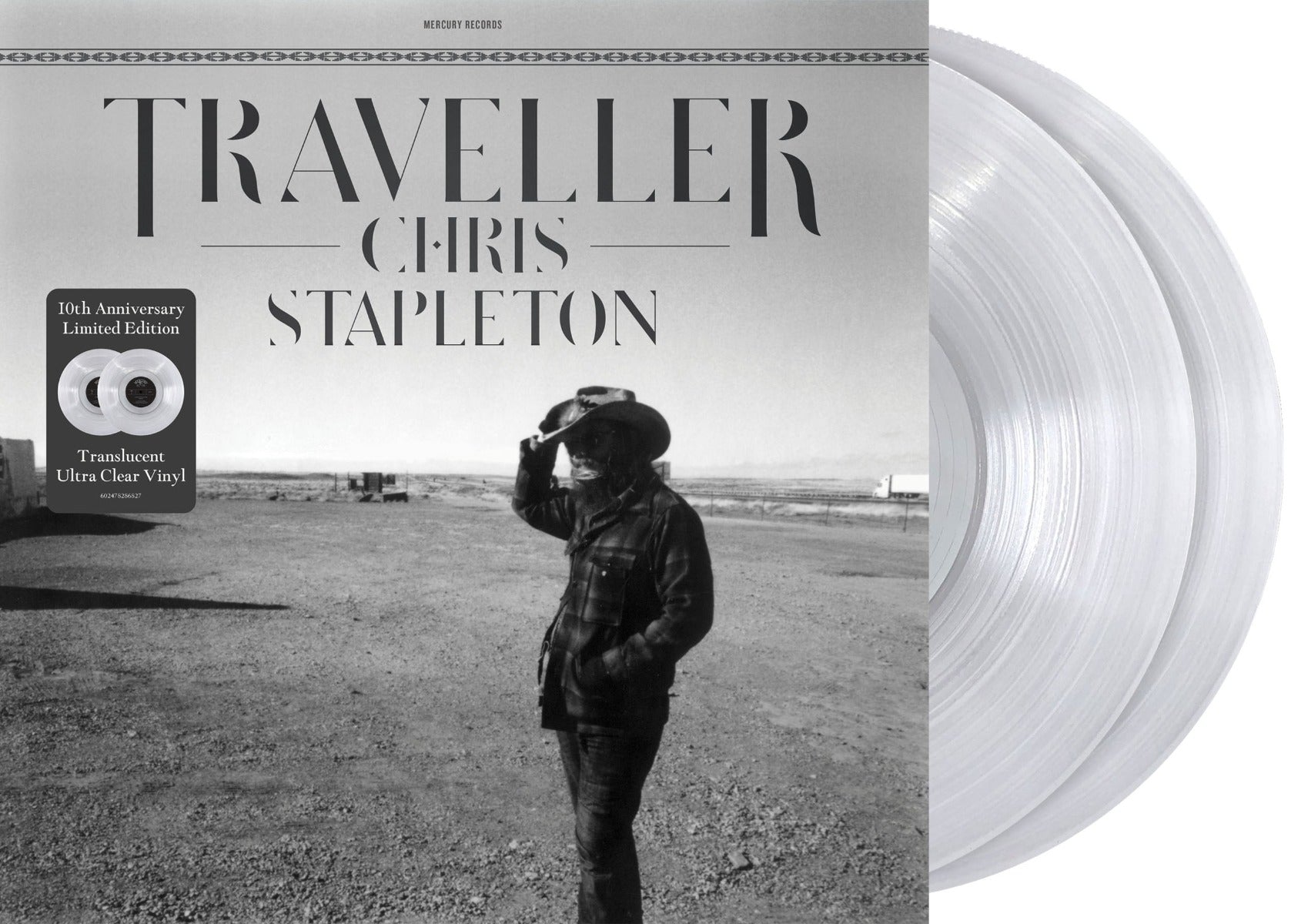 Chris Stapleton - Traveller (10Th Anniversary) (Limited Edition) (Translucent Ultra Clear Vinyl) (2Lp) | Vinyl