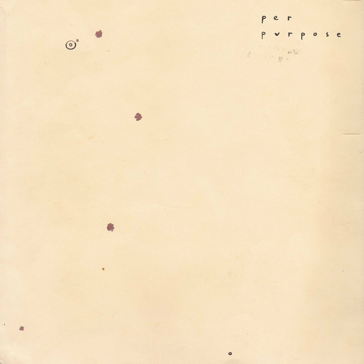 Per Purpose - Circle The Stains | Vinyl