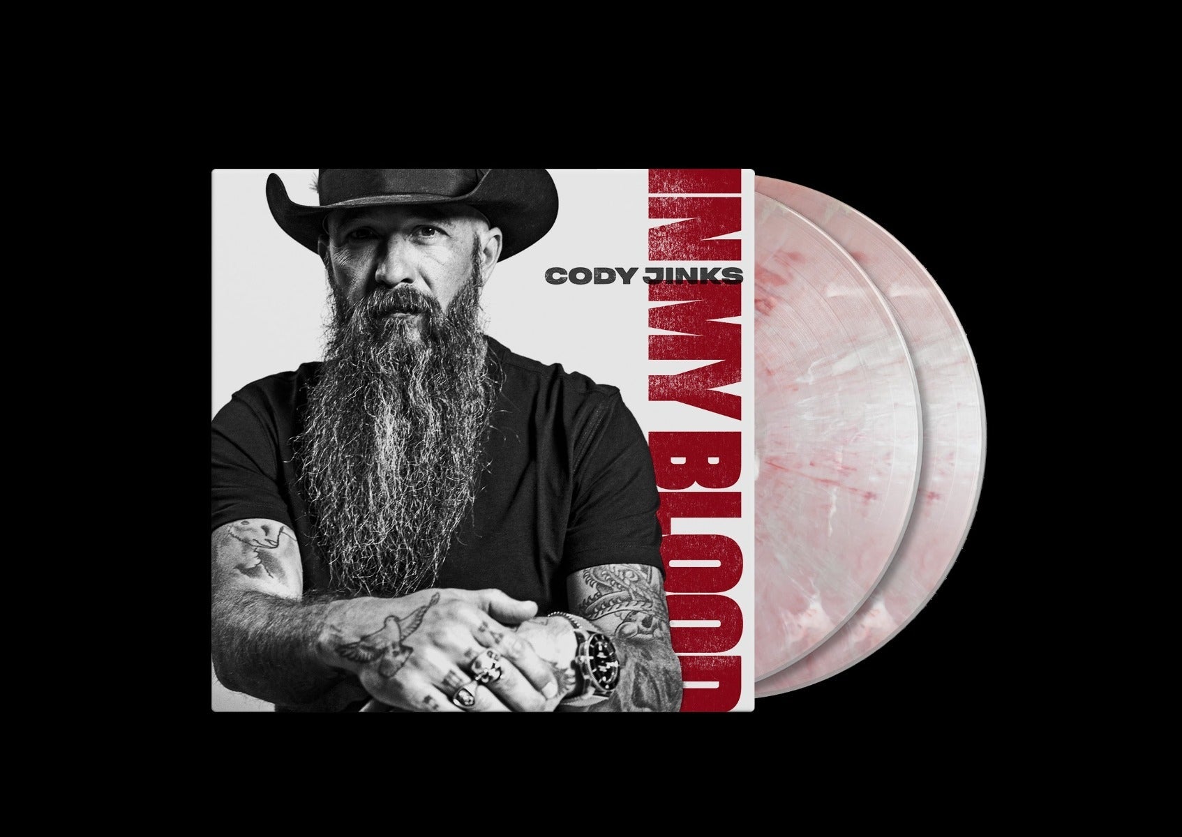 Cody Jinks - In My Blood (Indie Exclusive) (Red & White Marbled Vinyl) | Vinyl