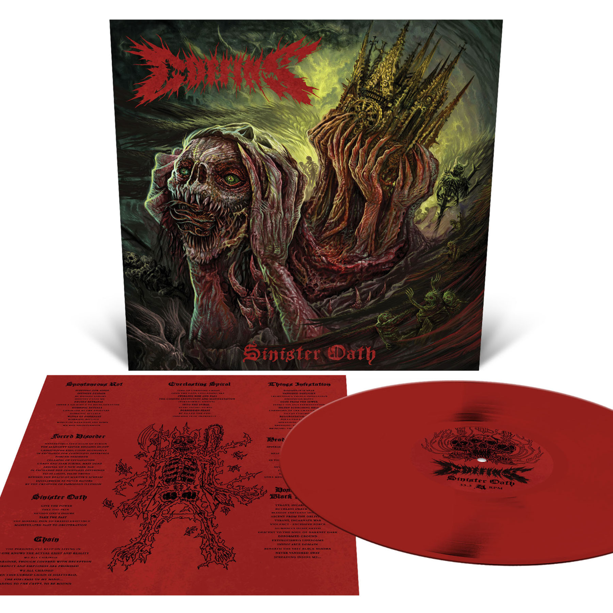 Coffins - Sinister Oath (Colored Vinyl, Oxblood Red) | Vinyl