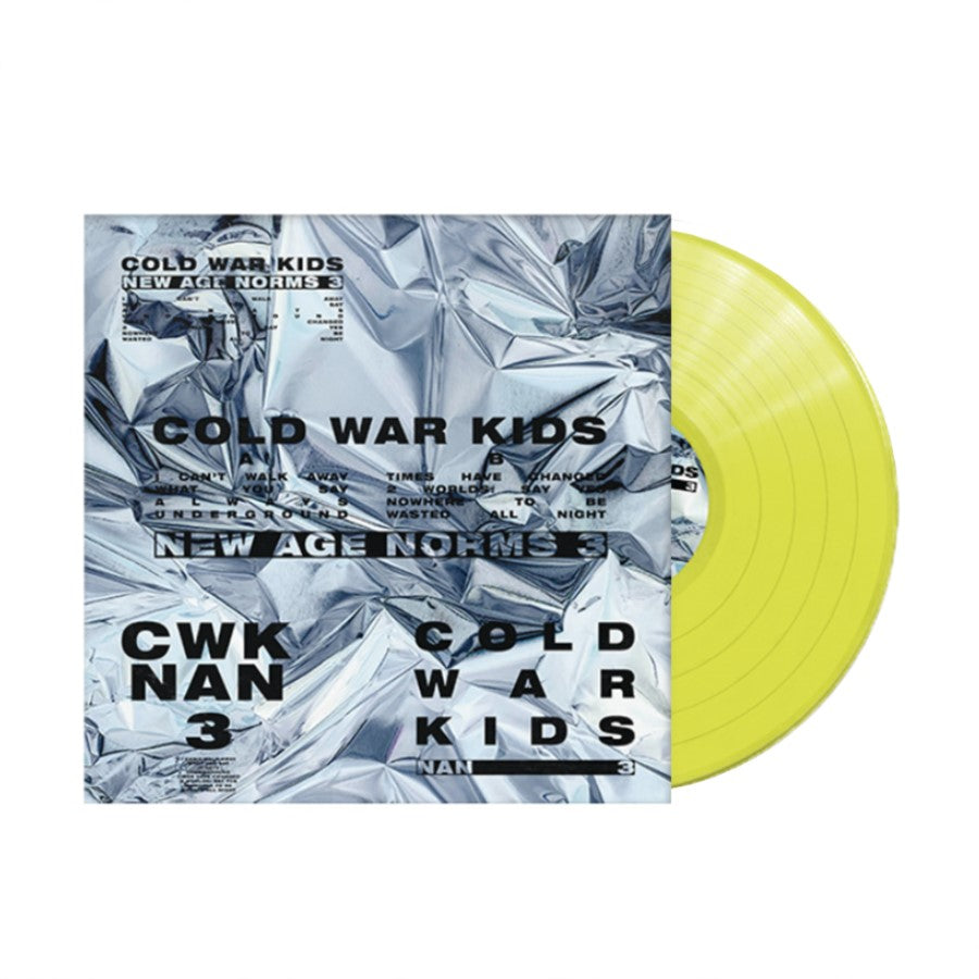 Cold War Kids - New Age Norms 3 (Limited Edition, Neon Yellow Colored Vinyl) | Vinyl