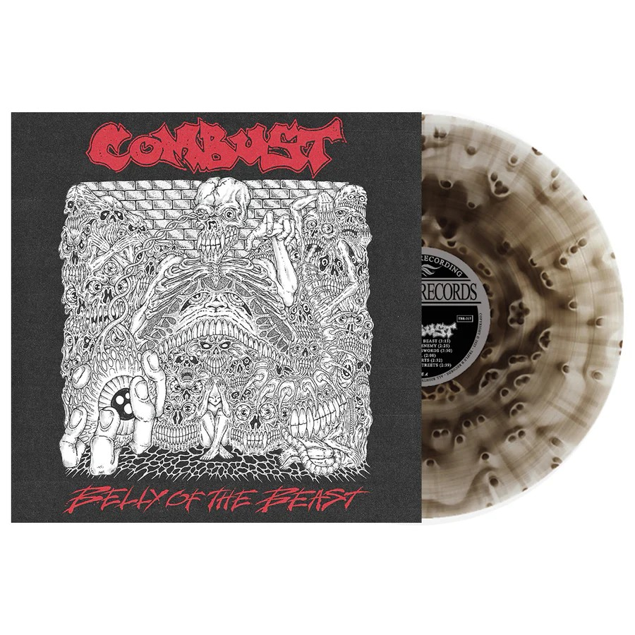Combust - Belly of the Beast (Indie Exclusive, Cloudy Black Ice Colored Vinyl) | Vinyl