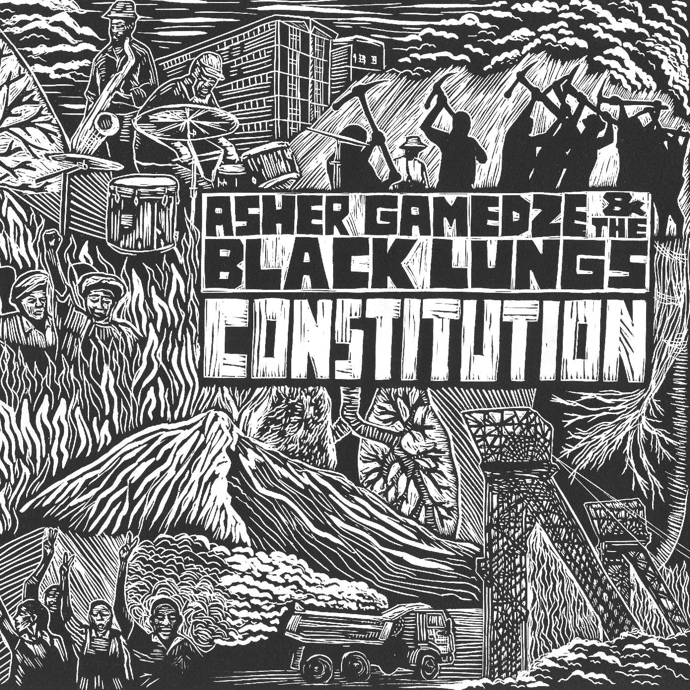 Asher & The Black Lungs Gamedze - Constitution | Vinyl