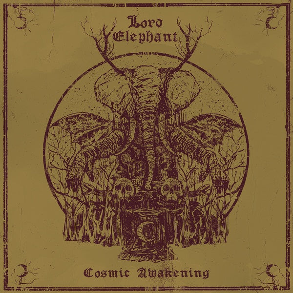 LORD ELEPHANT | Cosmic Awakening (Gold/Transparent Red Splatter Vinyl) | Vinyl