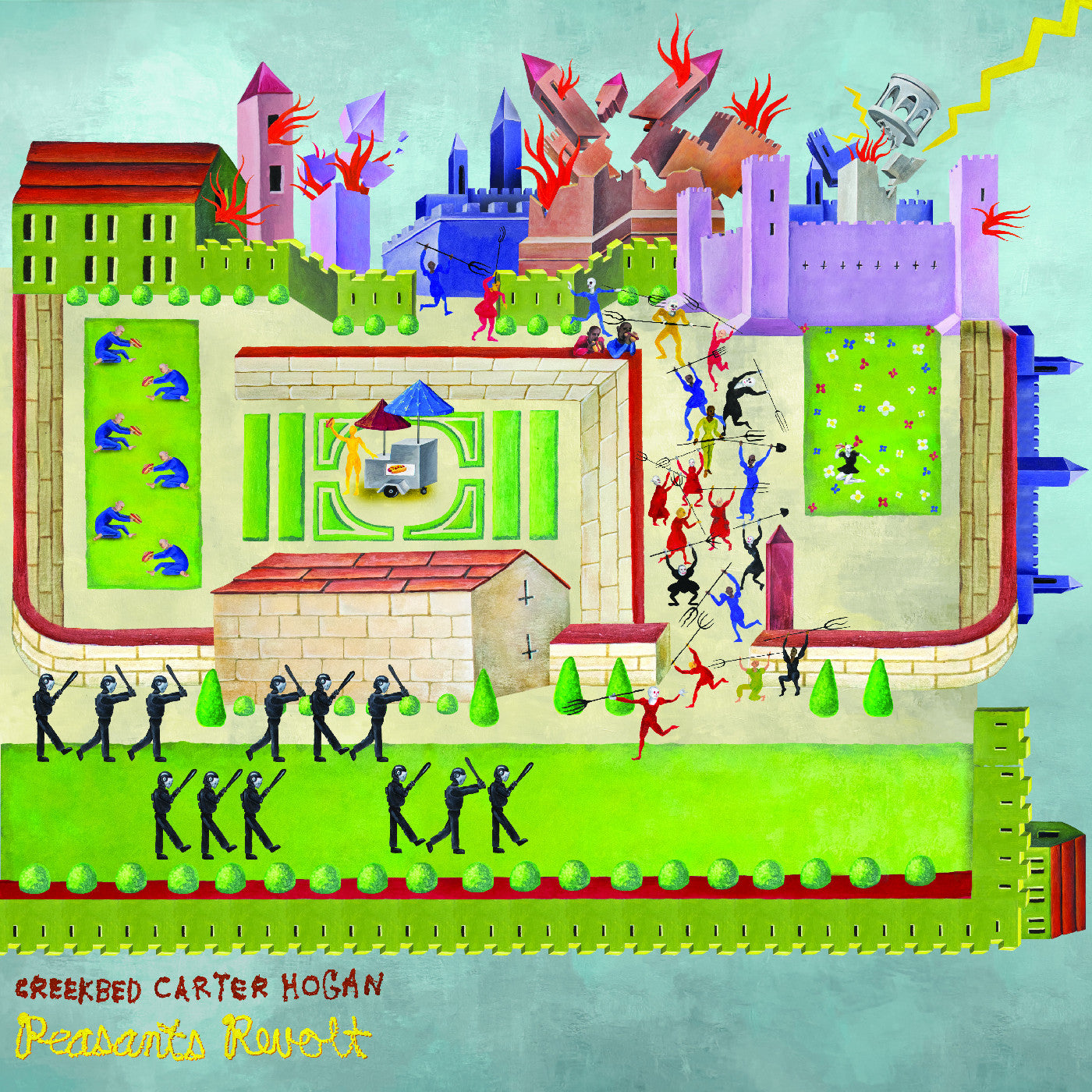 Creekbed Carter Hogan - Peasants Revolt (Indie Exclusive, Lime Green Vinyl) | Vinyl
