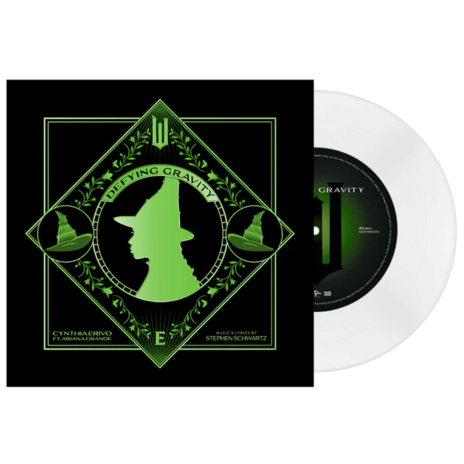 Cynthia Erivo ft. Ariana Grande | Defying Gravity (Wicked: The Soundtrack) (Limited Edition, Clear Vinyl) (7" Single) | Vinyl