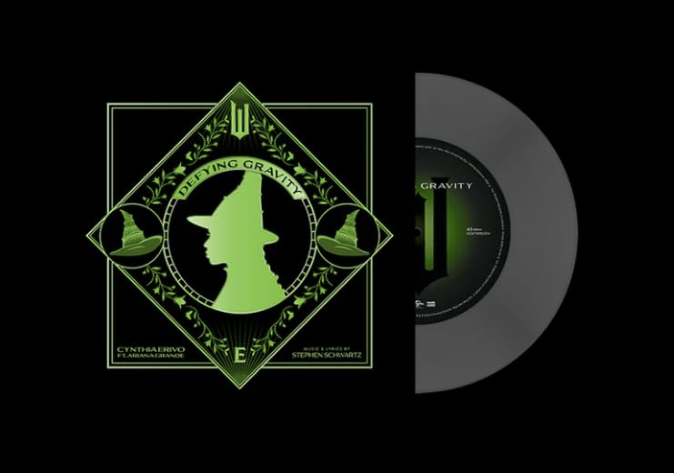 Cynthia Erivo ft. Ariana Grande | Defying Gravity (Wicked: The Soundtrack) (Limited Edition, Clear Vinyl) (7" Single) | Vinyl