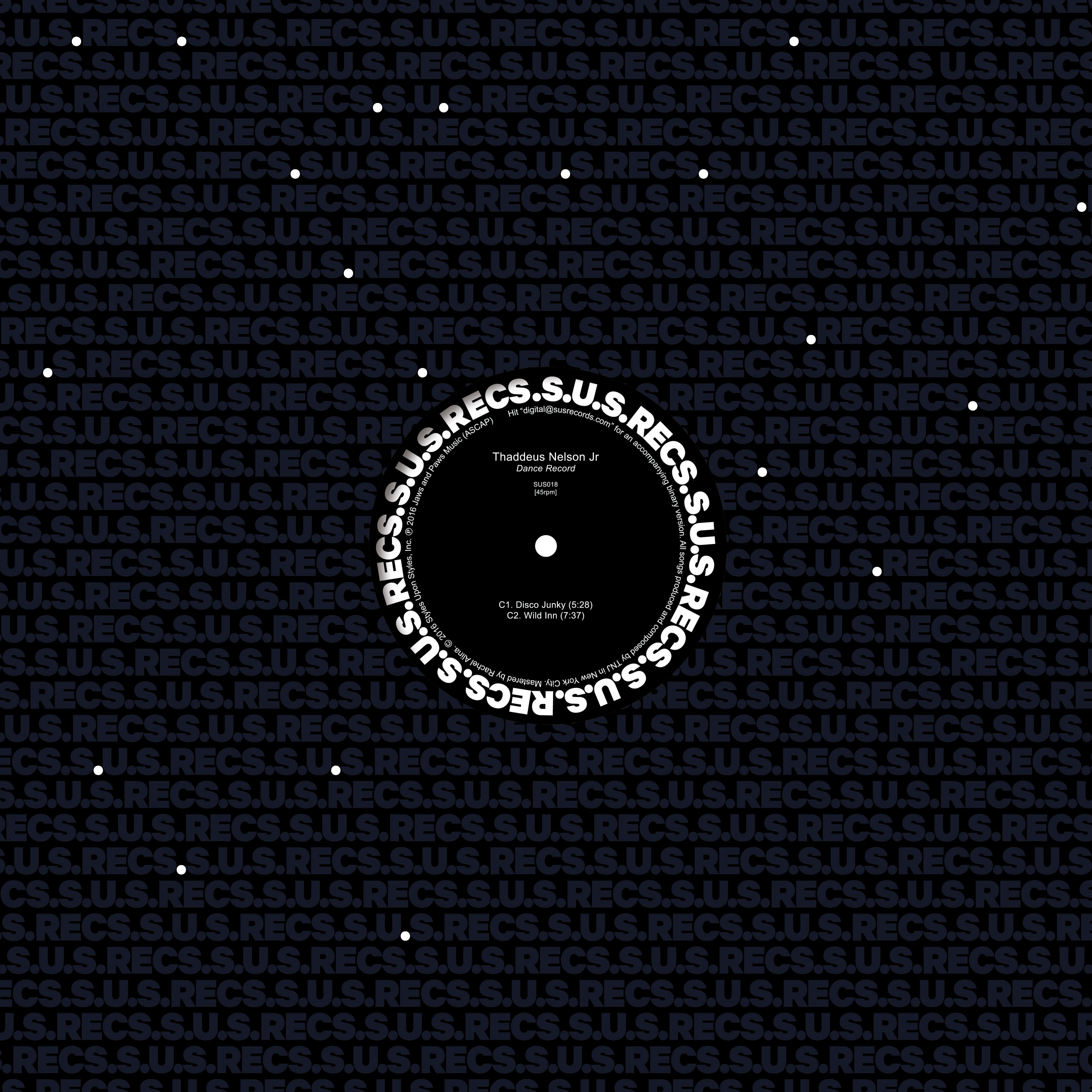 Thaddeus Jr. Nelson - Dance Record | Vinyl