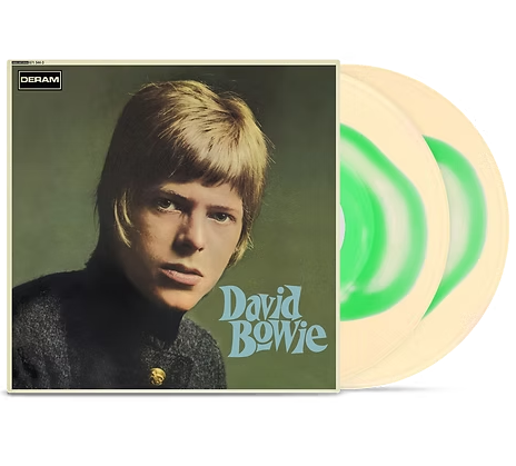 David Bowie | David Bowie (Limited Edition, Cream & Green Swirl Colored Vinyl) (2 Lp's) | Vinyl