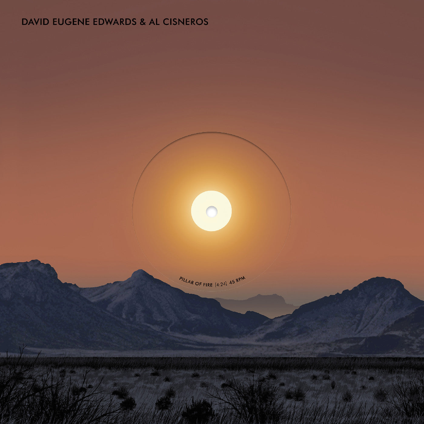 David Eugene & Al Cisneros Edwards - Pillar Of Fire / Capernaum 10" | Vinyl