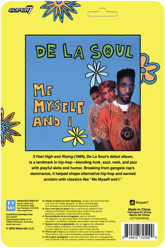 De La Soul - Super7 - De La Soul - ReAction Figures Wv1 - David Trugoy the Dove Jolicoeur (Me, Myself & I) (Collectible, Action Figure) | Action Figure