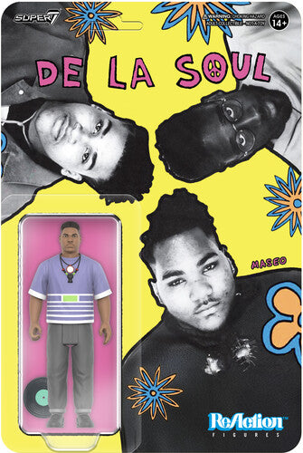 De La Soul - Super7 - De La Soul - ReAction Figures Wv1 - Vincent Maseo Mason (Me, Myself & I) (Collectible, Action Figure) | Action Figure