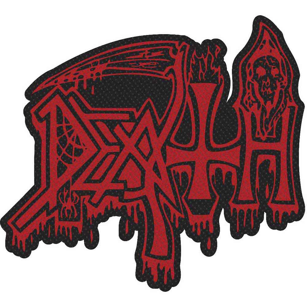 Death - Logo Cut Out Standard Patch | Merchandise